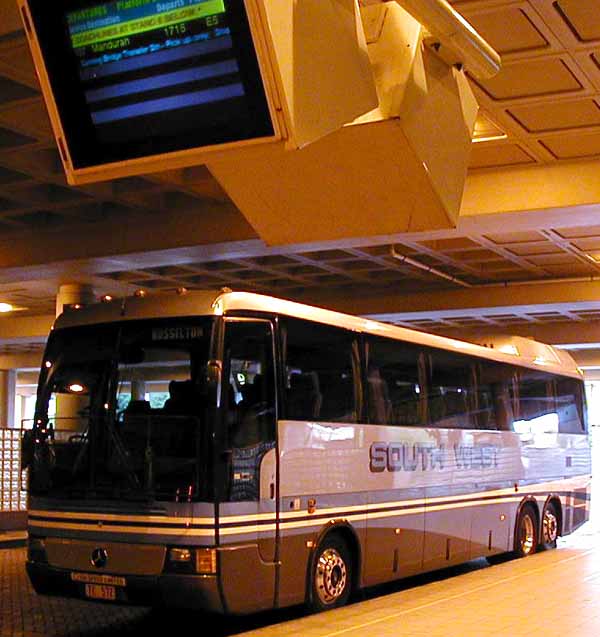 South West Coach Lines Mercedes O404 Austral Denning TC572